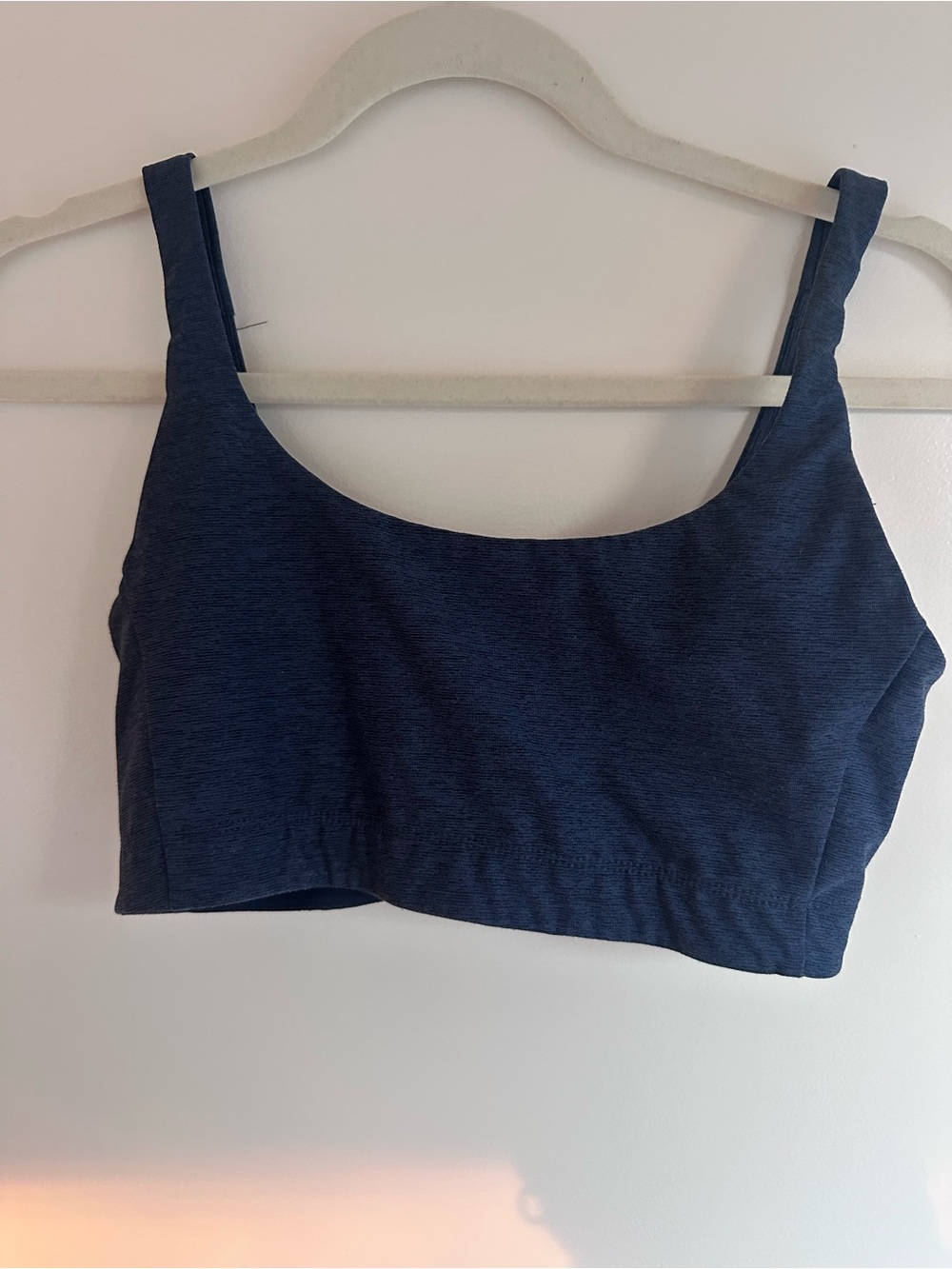 Outdoor Voices Double Time Sports Bra Blue